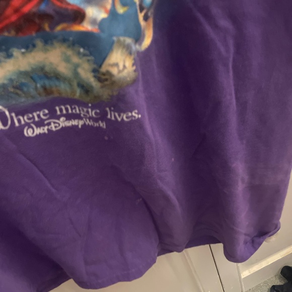 Purple Disney Walt Disney world character graphic tshirt - Picture 4 of 6
